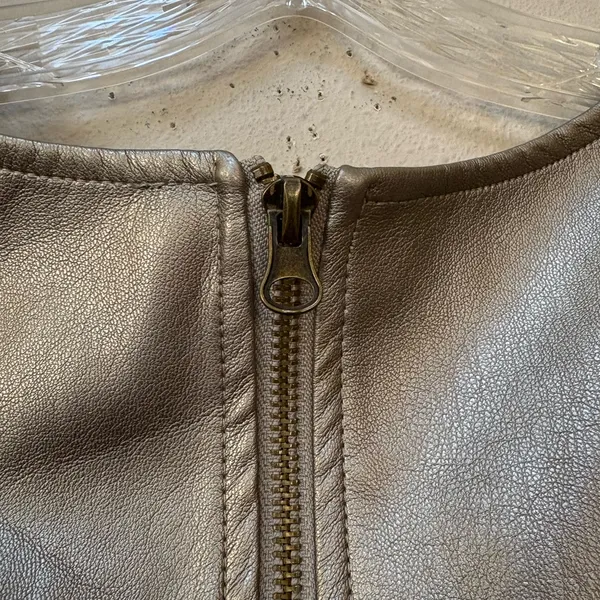 Kirious Faux Leather Crop Tank Top XL - Image 6