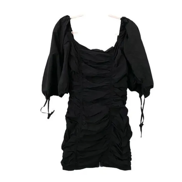 ALPHA & OMEGA Ruched‎ Mini Dress NWT - Image 2