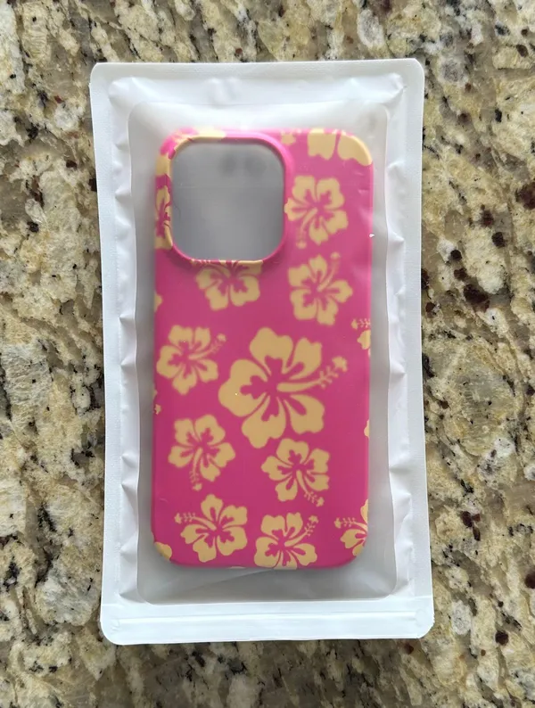 Hibiscus Flower Aloha iPhone 14 Pro Case Multi - Image 4