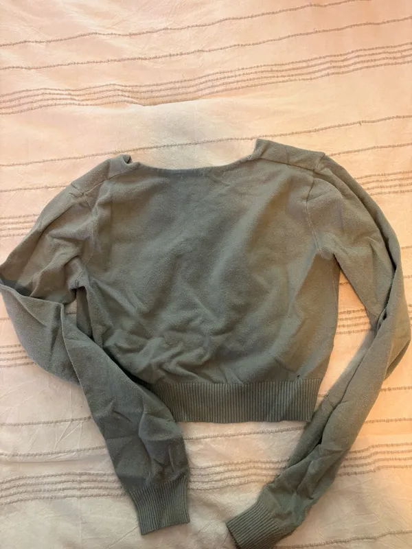 John Galt Cropped long sleeve top - Image 2