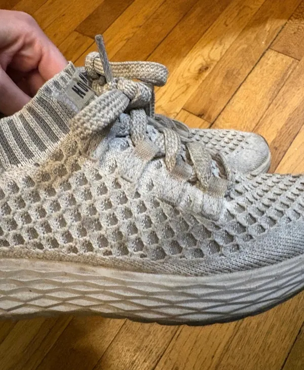 Allday Knit Nobull Grey Sneakers Women’s 7.5 - Image 2