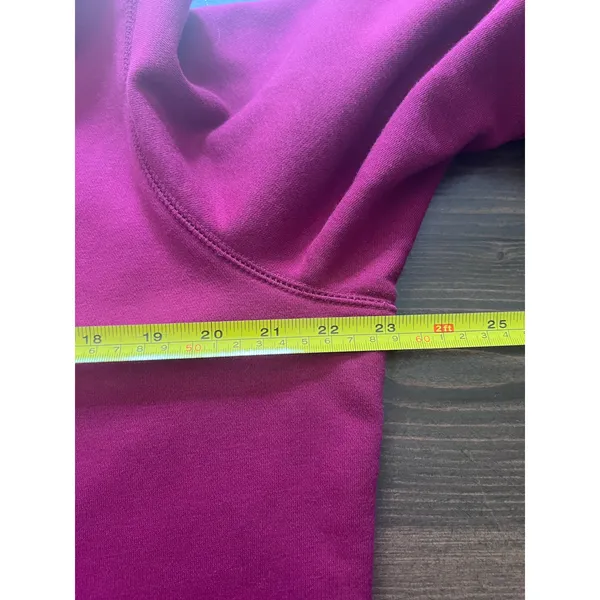 SB Active Womens XL Magenta Pink Full Zip Fleece Hoodie Sweatshirt Pockets - Image 5