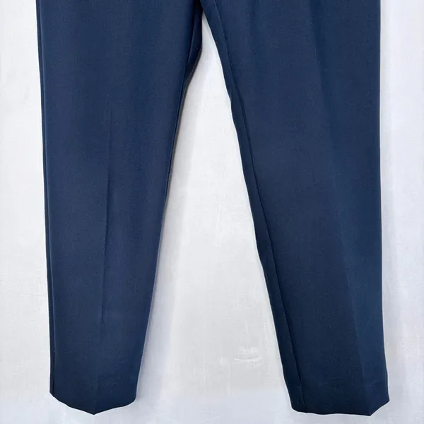Abercrombie & Fitch Navy Forme Straight Pants - Image 6