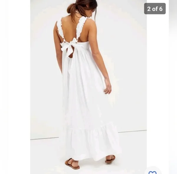 Free People Isabella Maxi Dress Size L - Image 2