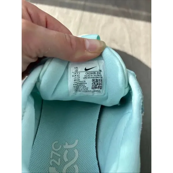 Nike Womens Air Max 270 React ENG CK2608-300 Blue Running Shoes Sneakers Sz 10 - Image 5