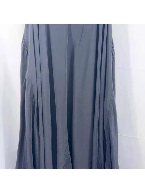 ASOS Black Strappy Swing Dress Size 8 - Image 3