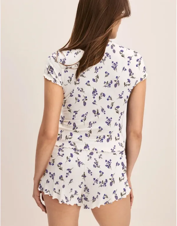 Knix Cheeky Floral Comfy Lounge Shorts - Image 3