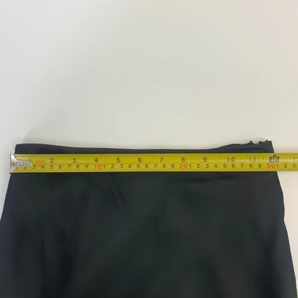 Urban Outfitters Women's XS Black High Waisted Midi Skirt Side Zip Grunge Office - Image 5