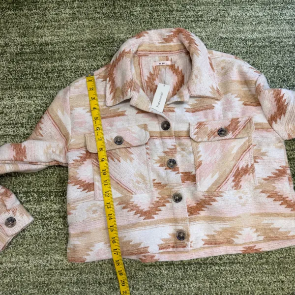 ‼️NEW‼️Francesca's western style jacket Pink - Image 4