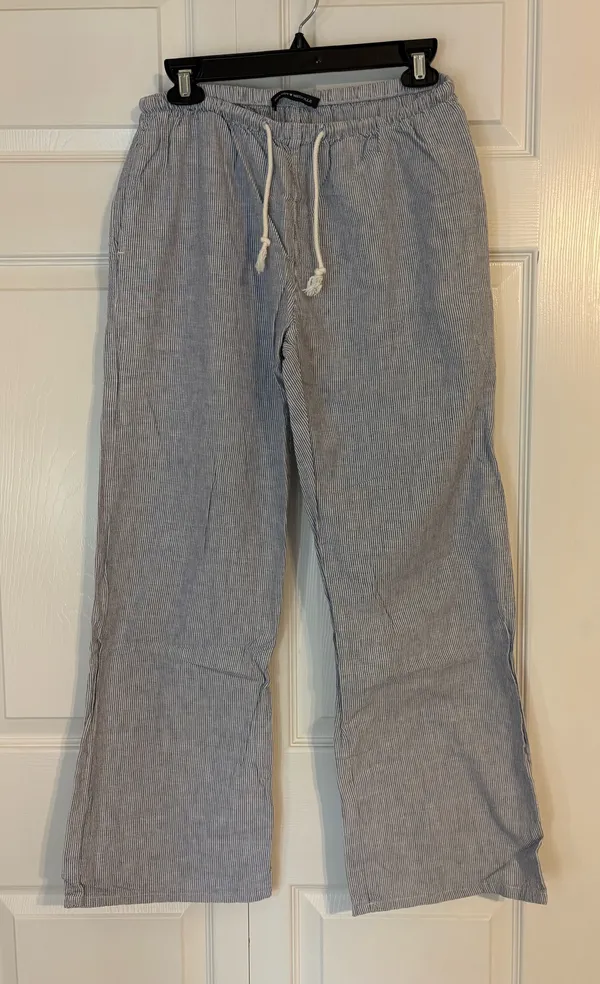 brandy melville striped anastasia pants - Image 2