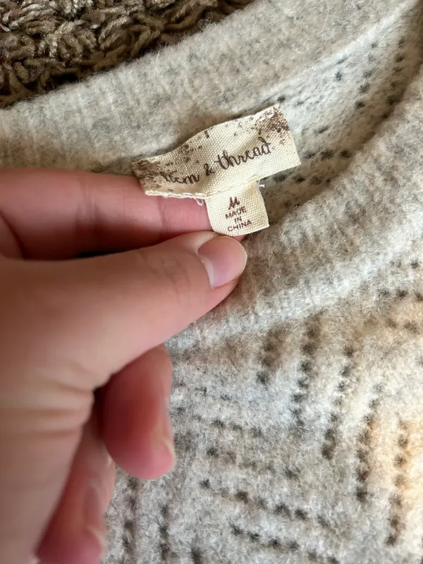 Hem and Thread Sweater - Image 3