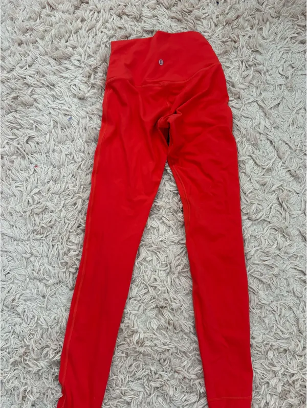 Lululemon leggings align red  - Image 2