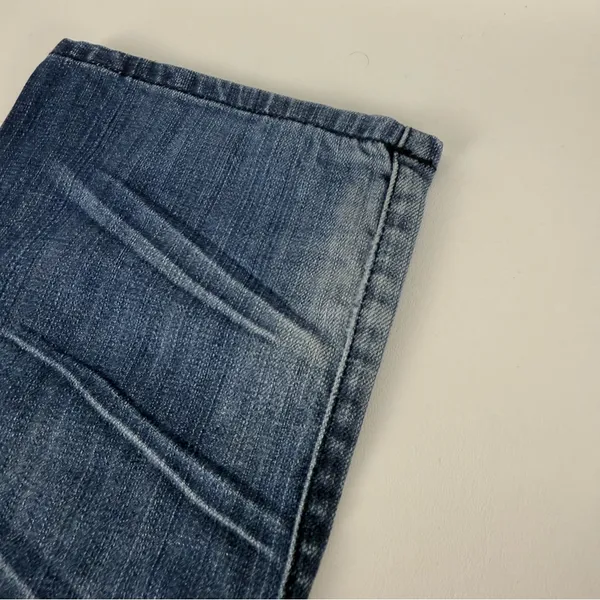 True Religion Y2K Denim Jeans with Gold Accents - Image 4