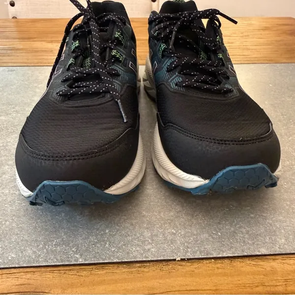 ASICS GEL Venture 9 Women's Trail Running Shoes Black Violet Blue Size 11 Wide - Image 5