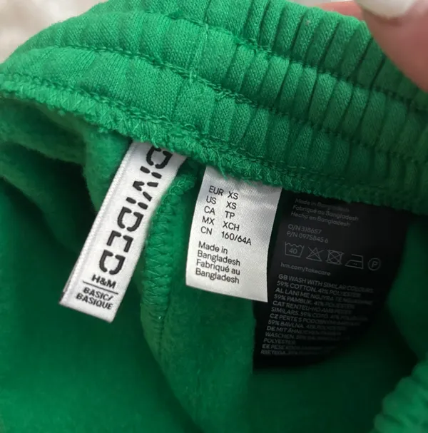 Divided H & M Green Joggers - Image 2