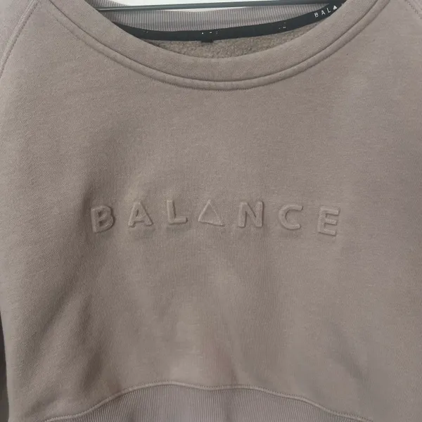 Balance Athletica Vitality Cropped Embossed Sweatshirt - Image 2