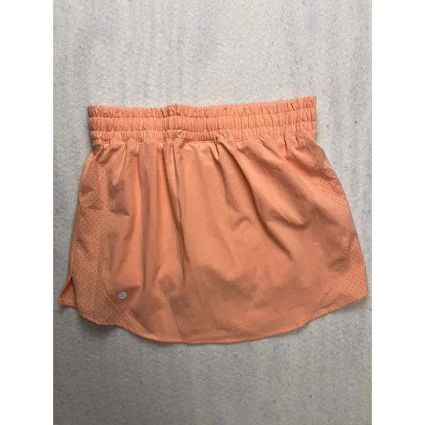 CALIA Skort Women XXS Orange Excellent Perforated Mesh Active Skirt‎ - Image 5
