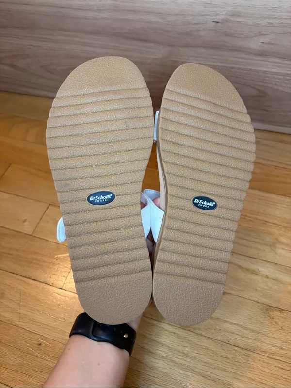 Dr. Scholl's Sustainable Comfort Island Dream White Strappy Sandals - Size 6.5 - Image 7