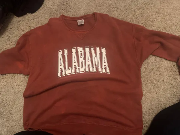 Alabama Sweatshirt Red Size XL - Image 2