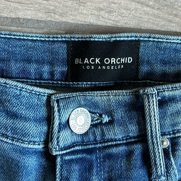 Black orchid Nola high rise zipper skinny jeans - Image 4