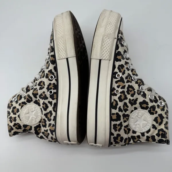 Converse Leopard Platform Chuck Taylor Lift High Top 6‎ Cheetah Indie Bella Swan - Image 5