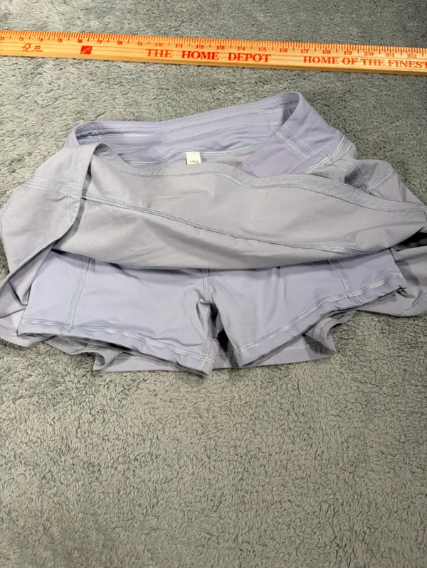 Lululemon pace rival skirt berry mist Active Pleated Tennis skort 4 reg - Image 7