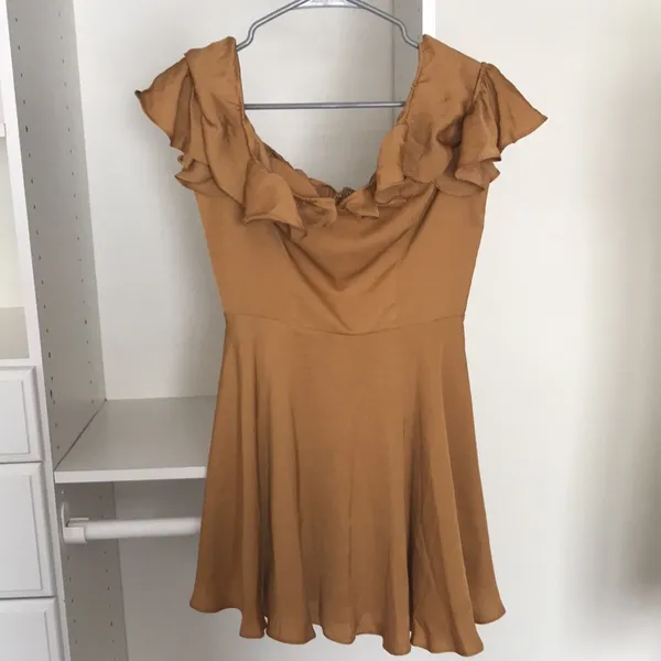 Lovers Friends Gold Trophy Dress NEW - Image 3