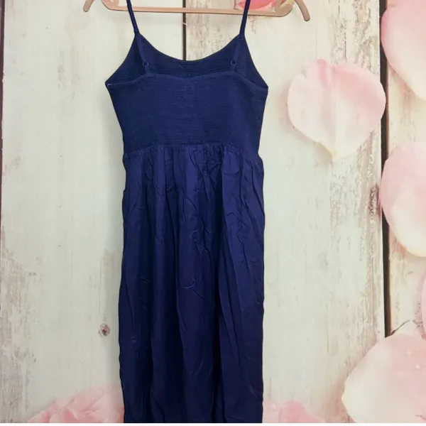 A New Day Navy Blue Smocked Top - Image 2