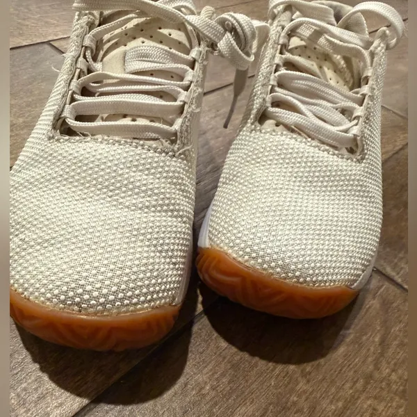 NOBULL White and Brown Athletic Shoes with Minimalist Design Size 6.5W/5M‎ - Image 9