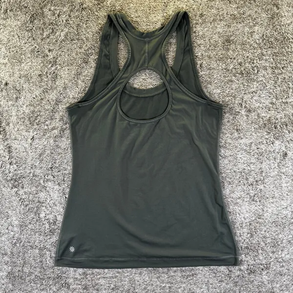 Athleta Nitro Tank Women's Medium Dark Green - Image 7