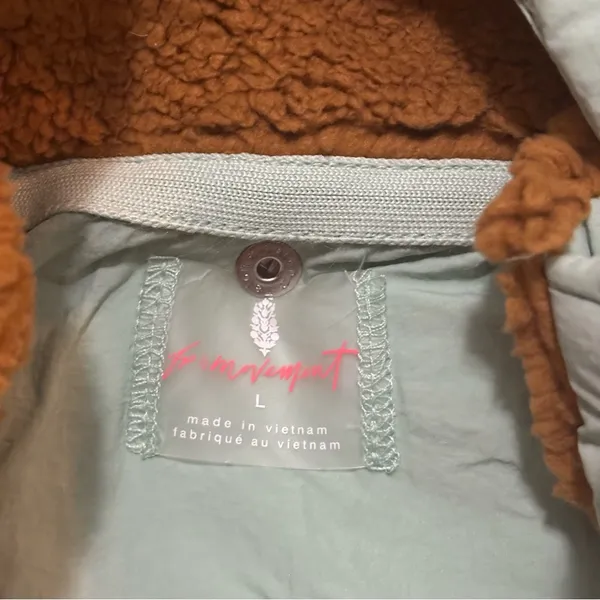 Free People Adventure Awaits Vest in Amber Combo L - Image 7