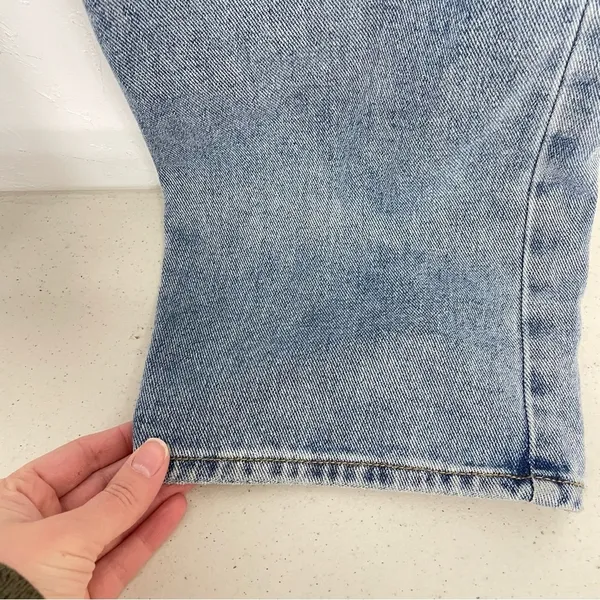 Pacsun Distressed Light Wash 90s Boyfriend Jeans Womens 29 Blue Denim Baggy - Image 5
