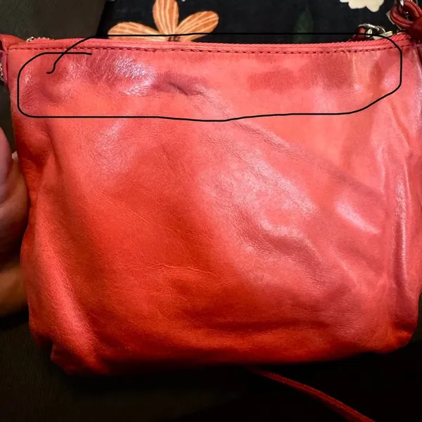 Pink Coach Poppy Leather Crossbody Mini Bag - Image 7