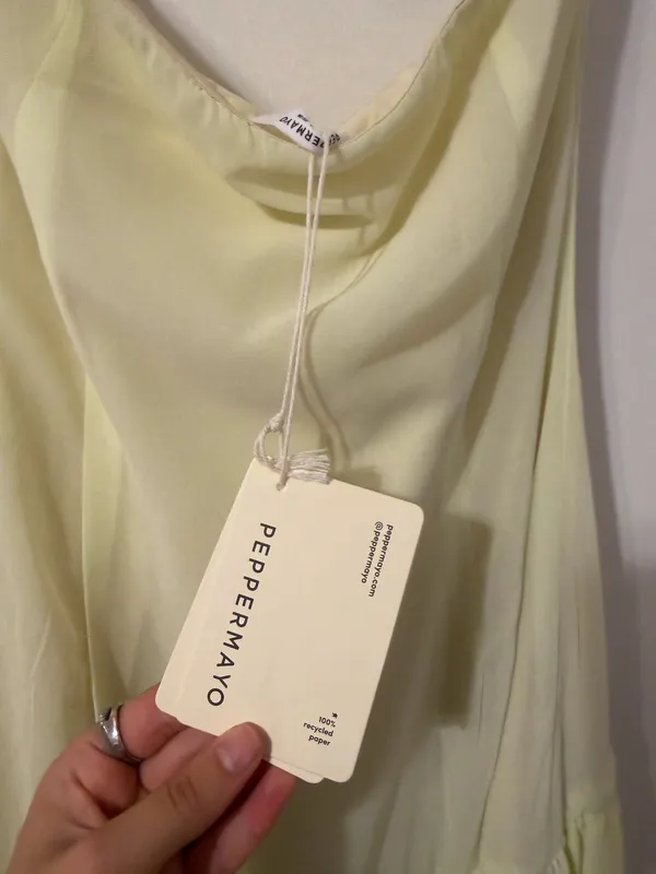 Peppermayo Dress Maxi Yellow - Image 4