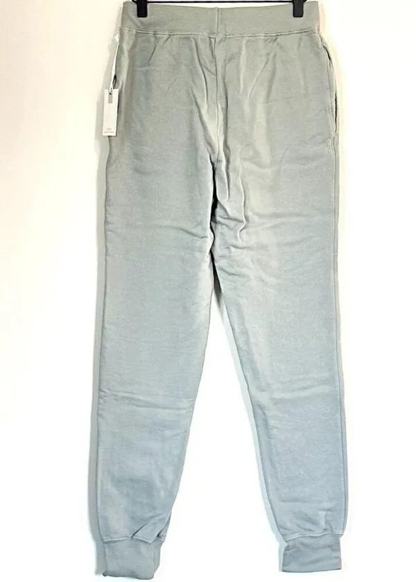 NWT Good American Good Waist Cotton Terry Joggers in Quarry - Size 2 (Medium) - Image 6