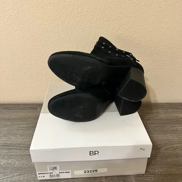 BP Black Suede Booties | Nordstrom - Image 4