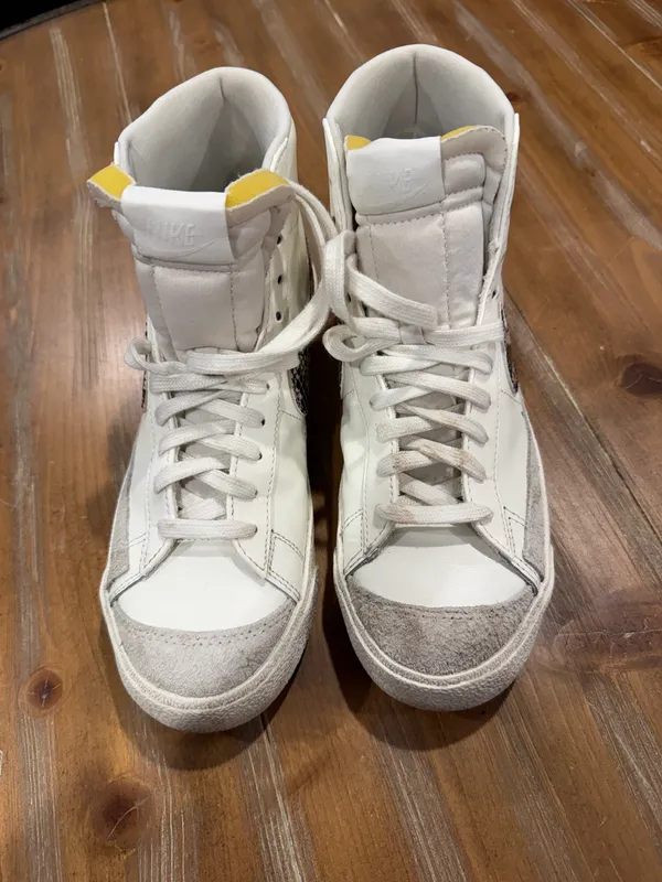 Nike Blazer Mid'77 White Grey Snake Sail Beige DA8736-100 Women's Size 8.5 - Image 2