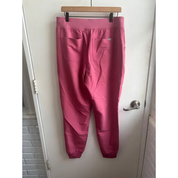 FIGS NWT Breast Cancer Edition High‎ Waist Zamora Jogger Scrub Pants Large Tall - Image 3