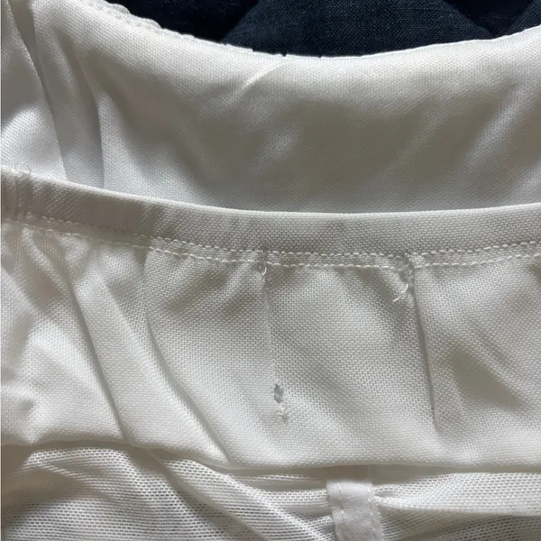 Princess Polly White Sheer Crop Top - Image 4