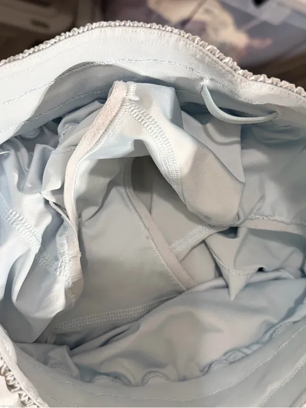 Lululemon Track That High-Rise Lined Short 5" size 4 light blue - Image 8