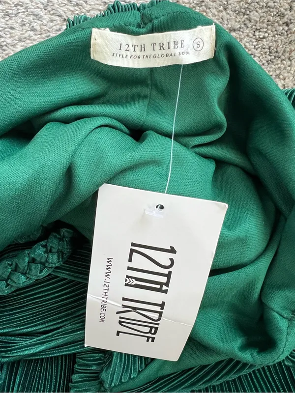 12th Tribe Halter Mini Dress - Image 5