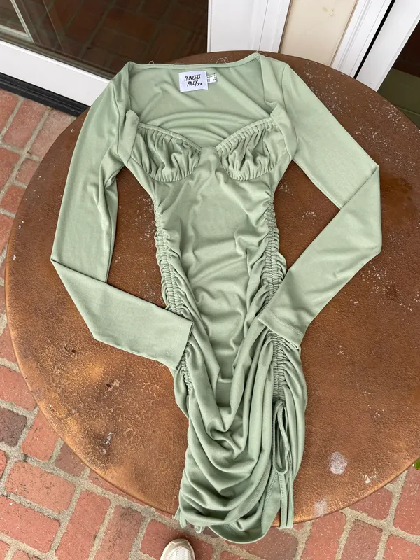 Princess Polly green bodycon dress - Image 2