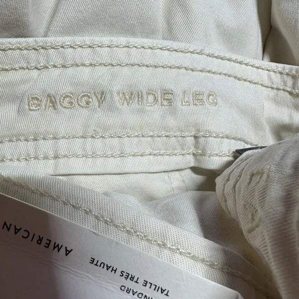 Abercrombie & Fitch Y2K Vintage Style Joggers Gray Sweatpants Large Spellout 90s - Image 7