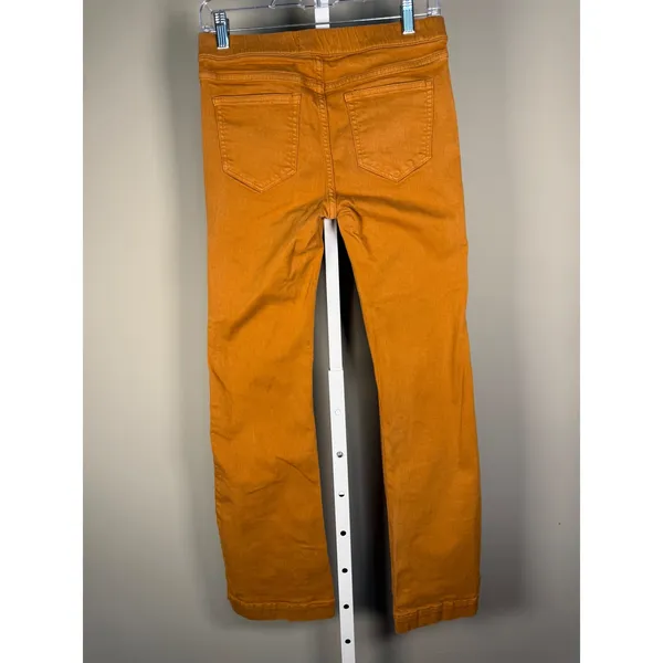 Cello Burnt Orange Mid Rise Flare Pants Boho Western Retro‎ Size M - Image 5