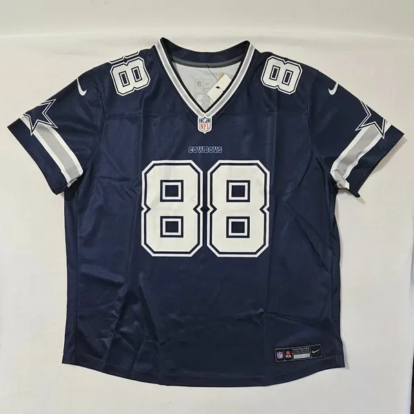Nike CeeDee Lamb Navy Dallas Cowboys Legend Player Performance Top Women Size XL - Image 2