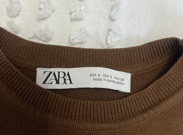 ZARA Brown  Tank Top - Image 3