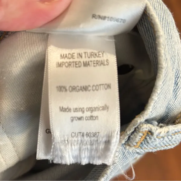 AGOLDE 100% Organic Cotton Mia Jeans in Scene - Image 7