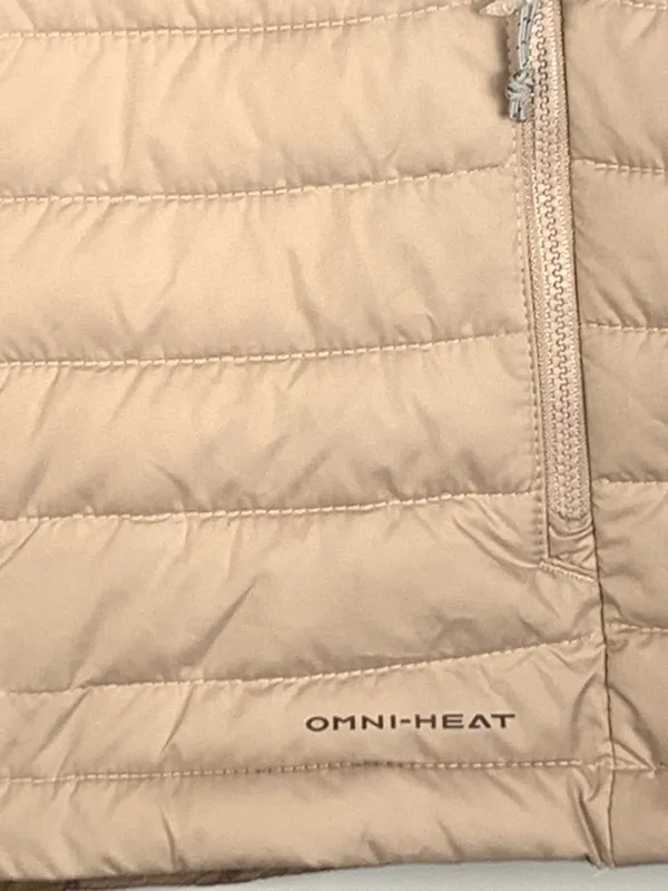 Columbia Omni Heat Womens M Puffer Vest Peach Insulated Reflective Winter - Image 11