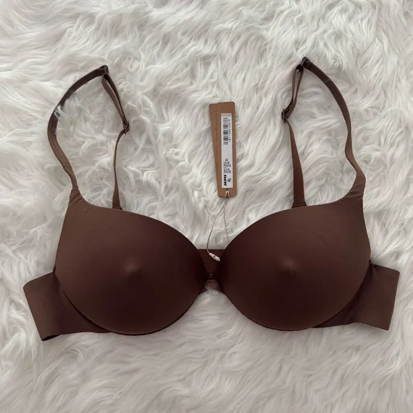 Skims Ultimate Nipple Pushup Bra Jasper Size 36A - Image 2