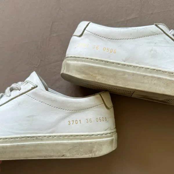 Common Projects Achilles Leather Low-Top Sneakers - Image 13